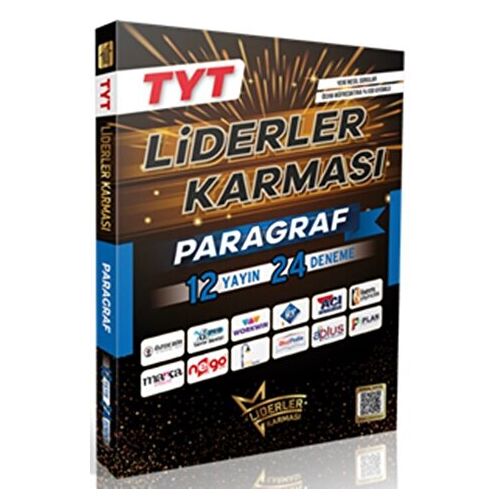 Liderler Karması Yayınları 2024 Model TYT Paragraf Denemeleri