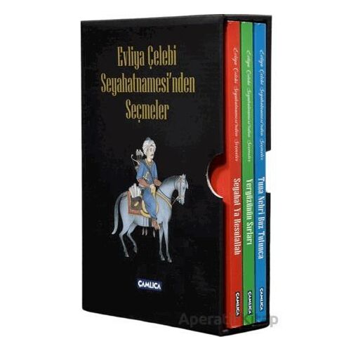 Evliya Çelebi Seyahatnamesinden Seçmeler (Kutulu Set) - Evliya Çelebi - Çamlıca Basım Yayın