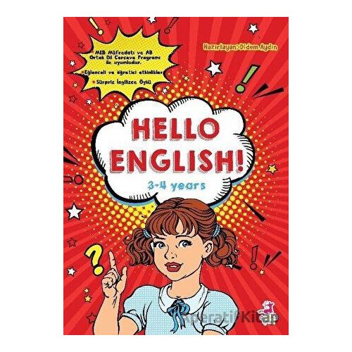 Hello English! 3-4 Years - Didem Aydın - Olimpos Çocuk