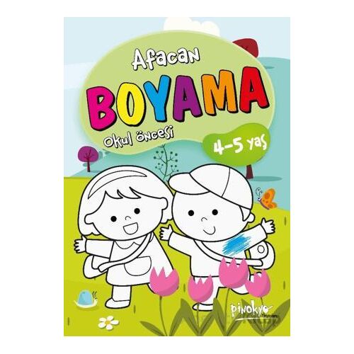4-5 Yaş Afacan Boyama Okul Öncesi - Buçe Dayı - Pinokyo Yayınları