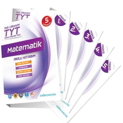 Kronometre TYT Matematik Akıllı Kitabım (4 Fasikül)