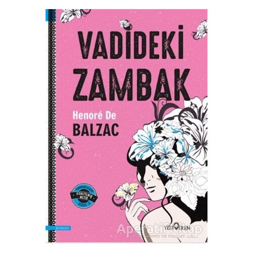 Vadideki Zambak - Honore de Balzac - Yediveren Yayınları