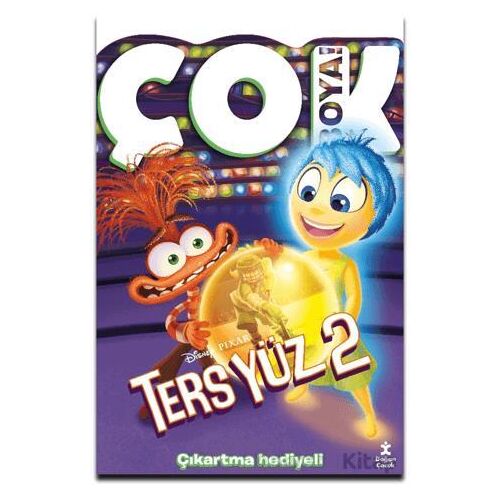 Ters Yüz 2 - Çok Boya! Çıkartmalı Dev Boyama Kitabı - Kolektif - Doğan Çocuk