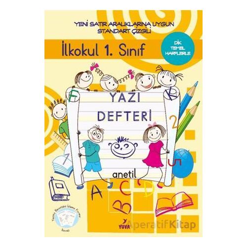 1. Sınıf Yazı Defteri Standart Çizgili - Kolektif - Yuva Yayınları