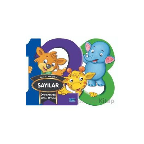 Örneklerle Şekilli Boyama - Sayılar - Kolektif - Parıltı Yayınları