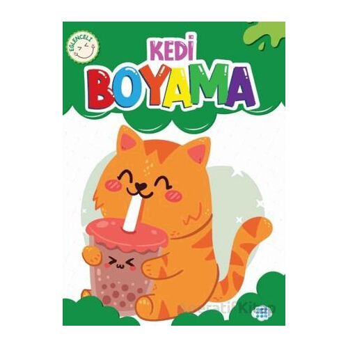 Eğlenceli Kedi Boyama - Kolektif - Dokuz Çocuk