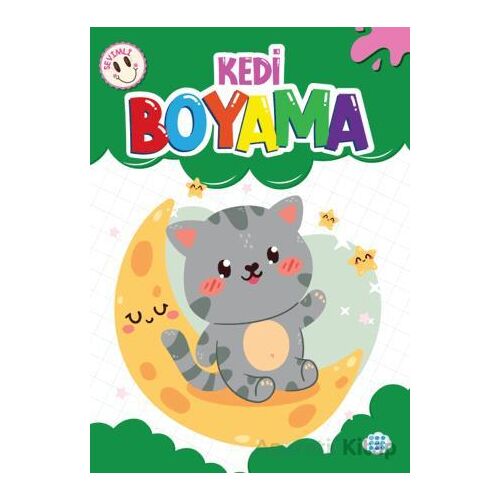 Sevimli Kedi Boyama - Kollektif - Dokuz Çocuk
