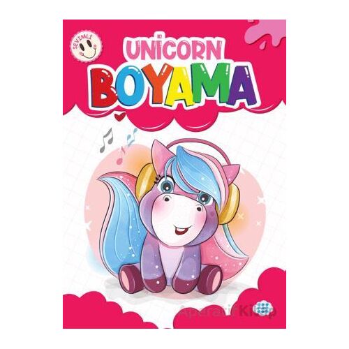 Sevimli Unicorn Boyama - Kollektif - Dokuz Çocuk