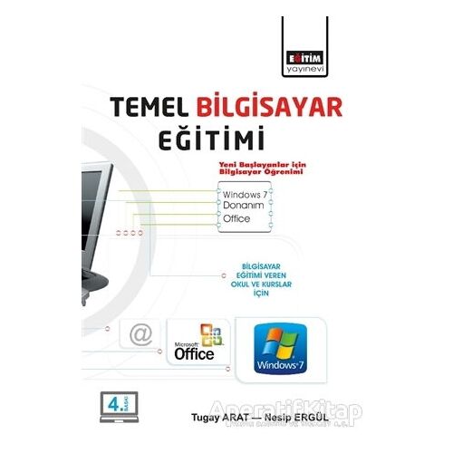 Temel Bilgisayar Eğitimi - Nesip Ergül - Eğitim Yayınevi - Ders Kitapları