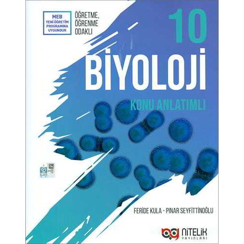 Nitelik 10.Sınıf Biyoloji Konu Anlatımlı (Yeni Müfredat)