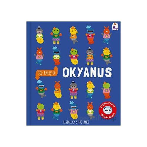 Seç - Karıştır : Okyanus (15 Eğlenceli Parça, 120 Farklı Seçenek) - Kolektif - İndigo Çocuk