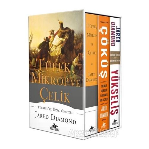 Jared Diamond Seti (3 Kitap Takım) - Jared Diamond - Pegasus Yayınları
