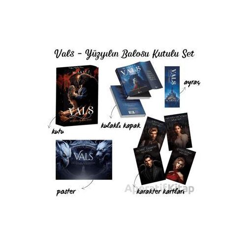 Vals – Yüzyılın Balosu Kutulu Set - Merve Akyüz - Parola Yayınları