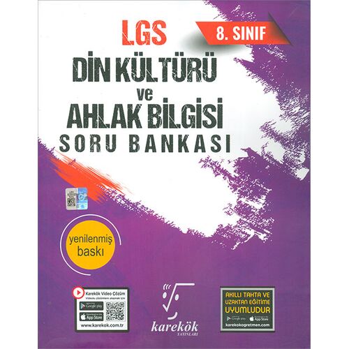 8.Sınıf LGS Din Kültürü Soru Bankası Karekök Yayınları