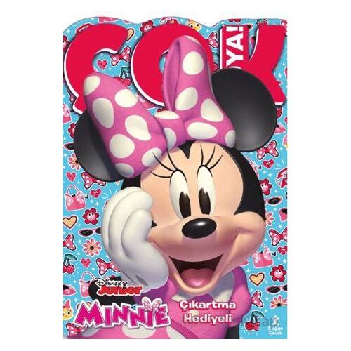 Disney Minnie Çıkartmalı Dev Boyama Kitabı - Kolektif - Doğan Çocuk