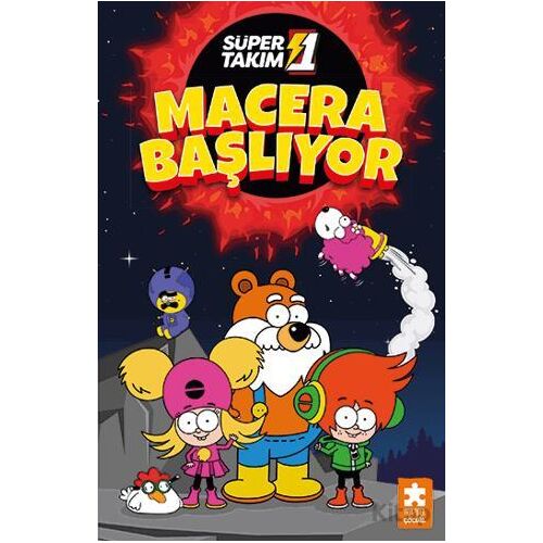 Süper 1 Takım Macera Başlıyor - Varol Yaşaroğlu - Eksik Parça Yayınları