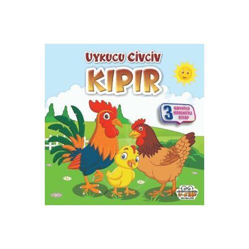 Uykucu Civciv Kıpır - Benim Canım Çiftliğim - Kolektif - 0-6 Yaş Yayınları