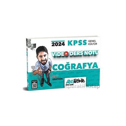 HocaWebde Yayınları 2025 KPSS GK Coğrafya Video Ders Notu