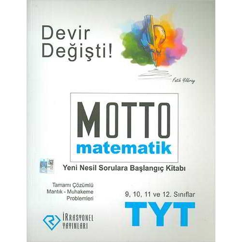 İrrasyonel TYT Motto Matematik Yeni Nesil Sorulara Başlangıç Kitabı