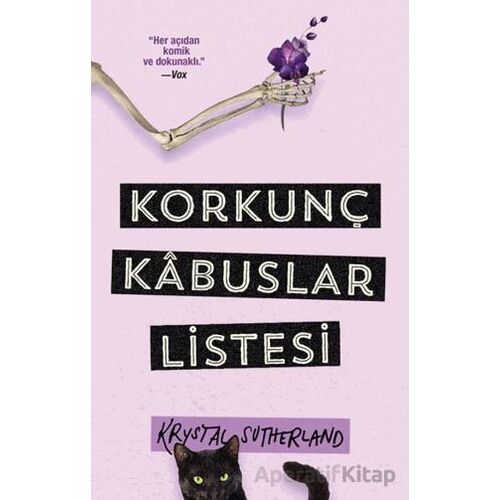 Korkunç Kabuslar Listesi - Krystal Sutherland - Martı Yayınları