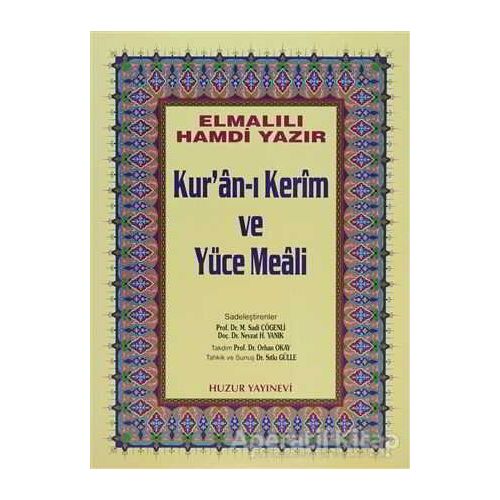 Cami Boy Kur’an-ı Kerim ve Yüce Meali (Hafız Osman Hattı)