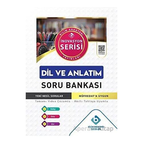 Dil Anlatım Soru Bankası Bilim Anahtarı Yayınları