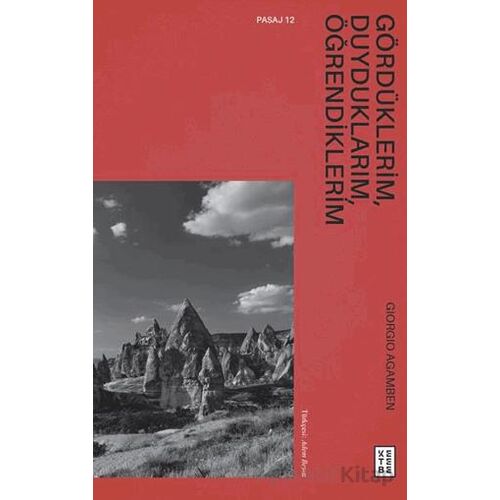 Gördüklerim, Duyduklarım, Öğrendiklerim - Giorgio Agamben - Ketebe Yayınları