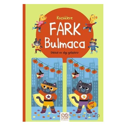 Küçüklere Fark Bulmaca - Matthew Oldham - 1001 Çiçek Kitaplar