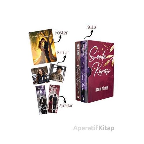 Sevda Karası Kutulu Set - Rabia Gümüş - Parola Yayınları