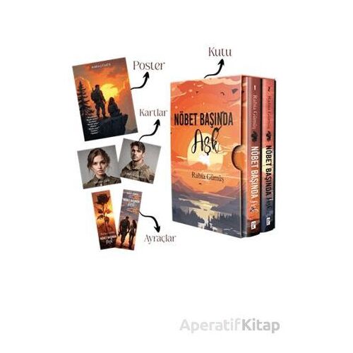 Nöbet Başında Aşk Kutulu Set - Rabia Gümüş - Parola Yayınları