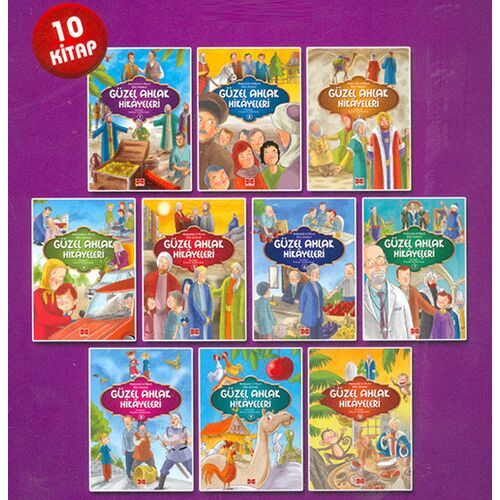 Güzel Ahlak Hikayeleri (10 Kitap) Marcel Çocuk