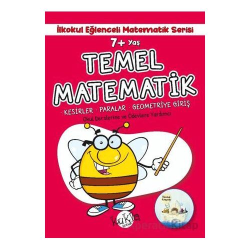7+ Yaş İlkokul Eğlenceli Matematik Serisi - Temel Matematik - Buçe Dayı - Kukla Yayınları