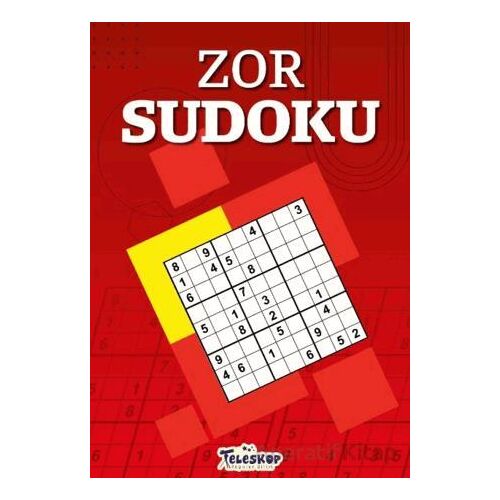 Zor Sudoku - Hakan Kayar - Teleskop Popüler Bilim