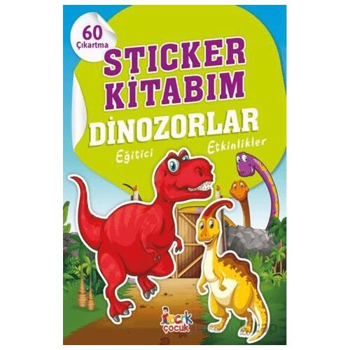Sticker Kitabım Dinozorlar - Kolektif - Bıcırık Yayınları