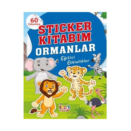 Sticker Kitabım Ormanlar - Kolektif - Bıcırık Yayınları