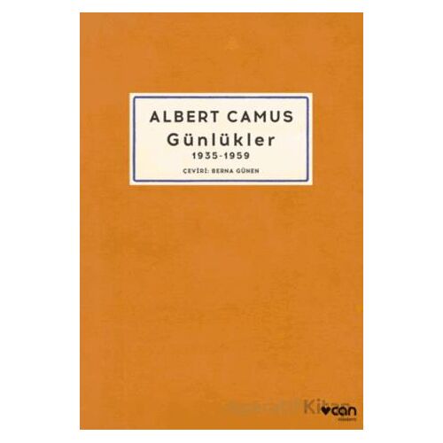 Günlükler: 1935-1959 - Albert Camus - Can Yayınları