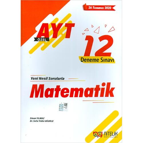 Nitelik AYT Matematik Özel 12 Deneme Sınavı
