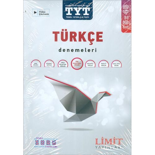Limit 2021 TYT Türkçe 15x40 Deneme Sınavı