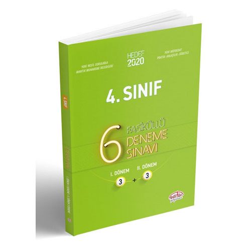 Editör İlkokul 4.Sınıf Fasiküllü 6 Deneme Sınavı