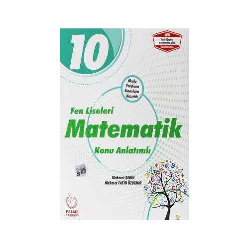 Palme 10.Sınıf Fen Liseleri Matematik Konu Anlatımlı