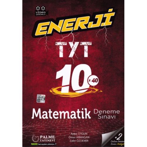 Palme TYT Matematik Enerji 10 Deneme Sınavı