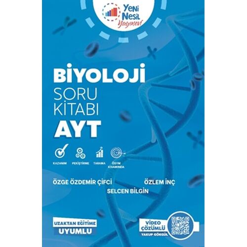 Yeni Nesil 2021 AYT Biyoloji Soru Bankası