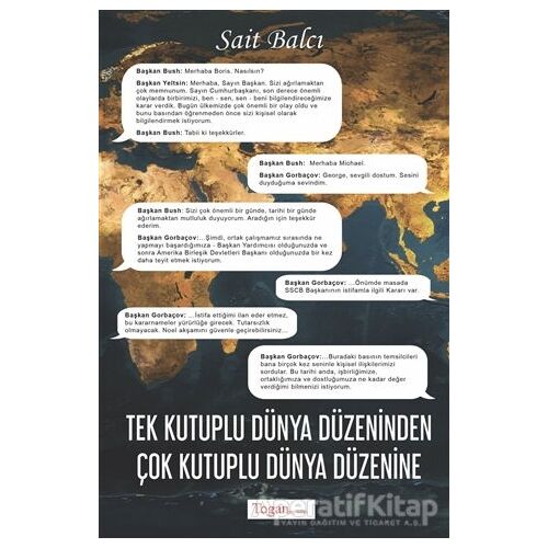 Tek Kutuplu Dünya Düzeninden Çok Kutuplu Dünya Düzenine - Sait Balcı - Togan Yayıncılık