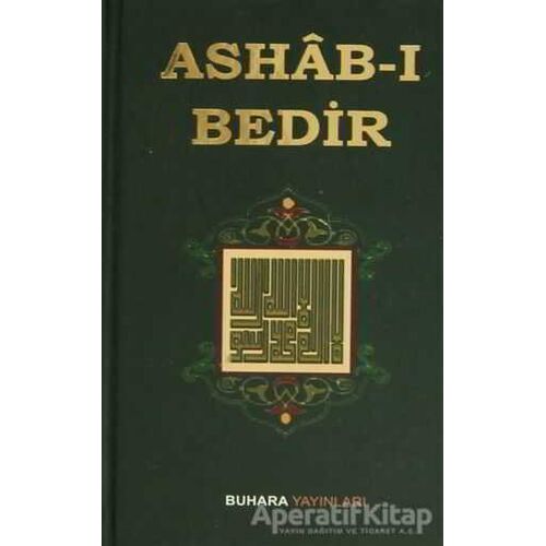 Ashab-ı Bedir ( Yaldız Baskılı) - Kolektif - Buhara Yayınları
