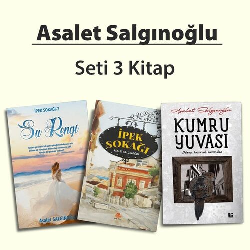 Asalet Salgınoğlu Seti (3 Kitap) Paket Kitap Kampanyası