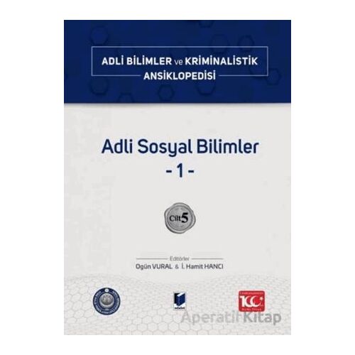 Adli Sosyal Bilimler –1– Cilt 5 - Kolektif - Adalet Yayınevi