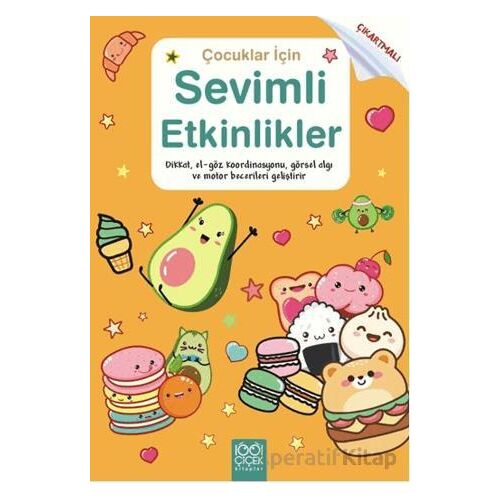 Çocuklar İçin Sevimli Etkinlikler - Valentina Figus - 1001 Çiçek Kitaplar