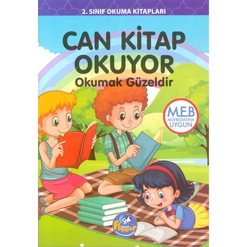 2.Sınıf Can Kitap Okuyor - Okumak Güzel - Minik Flipper