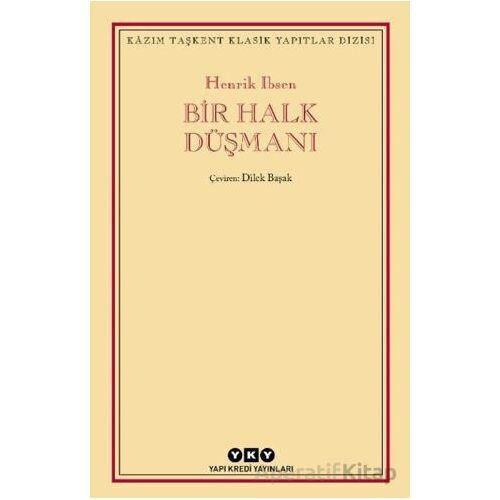 Bir Halk Düşmanı - Henrik Ibsen - Yapı Kredi Yayınları