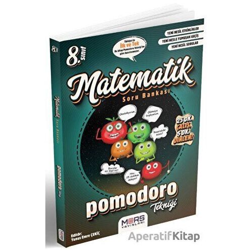 Mars Yayınları 8. Sınıf Matematik Pomodoro Soru Bankası